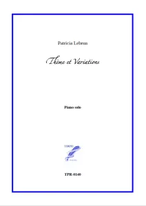 Theme and Variations for Solo Piano (Lebrun)
