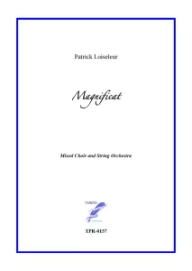 Magnificat for Choir and String Orchestra (Loiseleur)