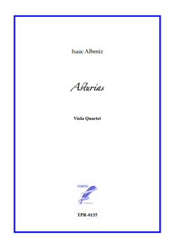 Asturias from Spanish Suite for Viola Quartet (Albeniz)